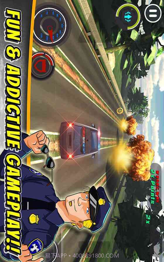 警匪汽车追逐截图1