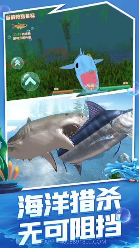 深海鲨鱼模拟器修改版截图4