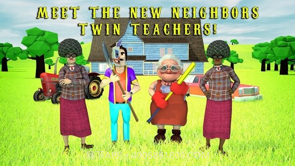 恐怖小丑邻居截图1