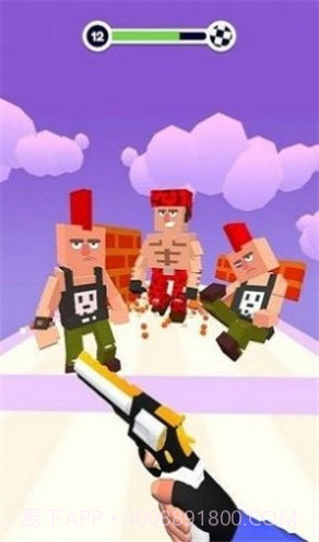 方块工艺射击3D截图1