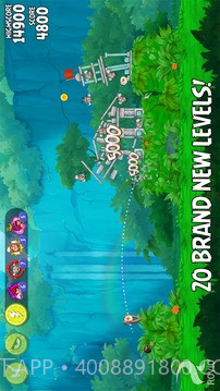 愤怒的小鸟(里约大冒险)截图2 愤怒的小鸟(里约大冒险)截图2