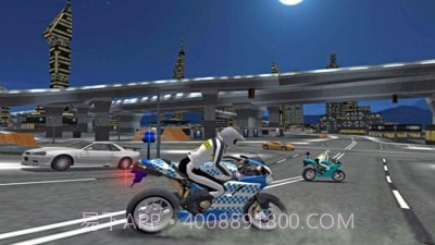 3D警备摩托车截图3