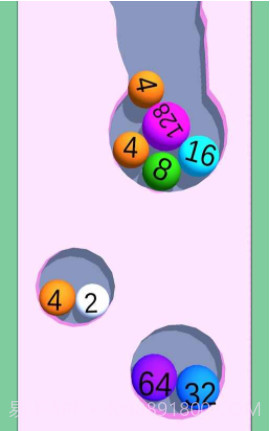 挖沙落球2048截图2 挖沙落球2048截图2