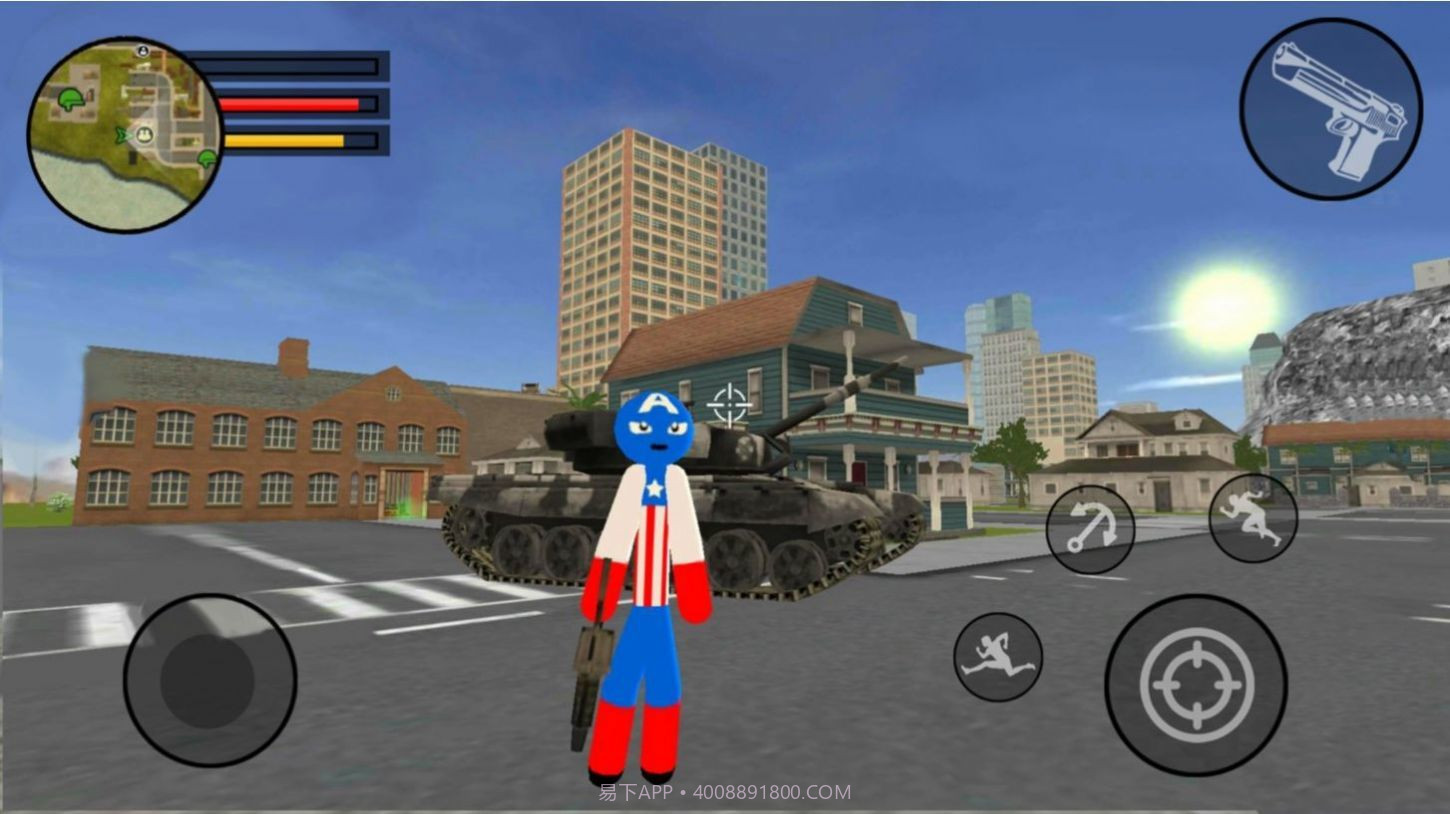 火柴人王者自由都市截图1