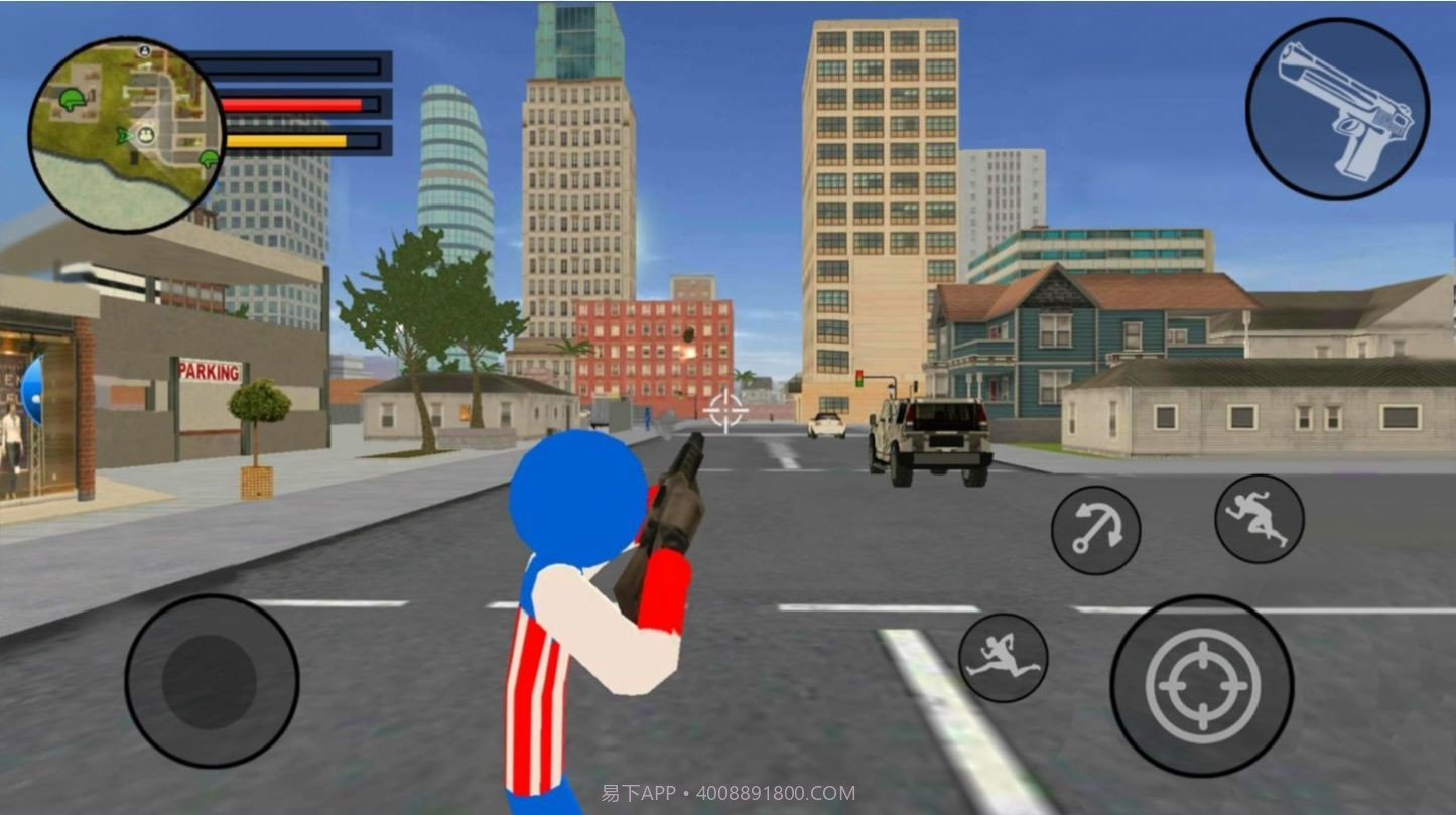 火柴人王者自由都市截图2