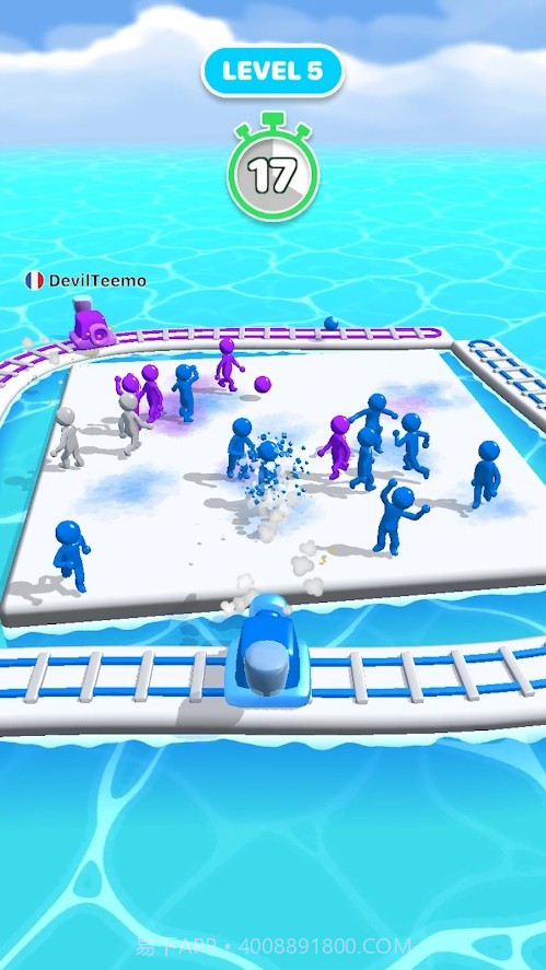 人群绘画战争截图2