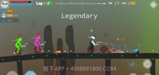 火柴人独轮车求生截图3