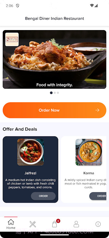 孟加拉食客印度餐厅截图1 孟加拉食客印度餐厅截图1