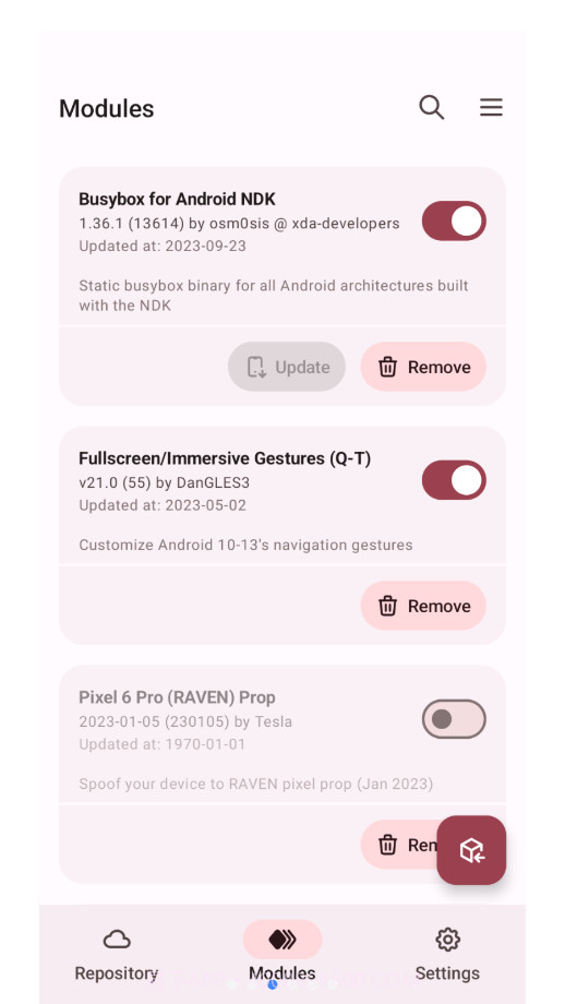 mrepo模块仓库截图2 mrepo模块仓库截图2